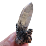 Quartz Combine hematite with black Chloride inclusion