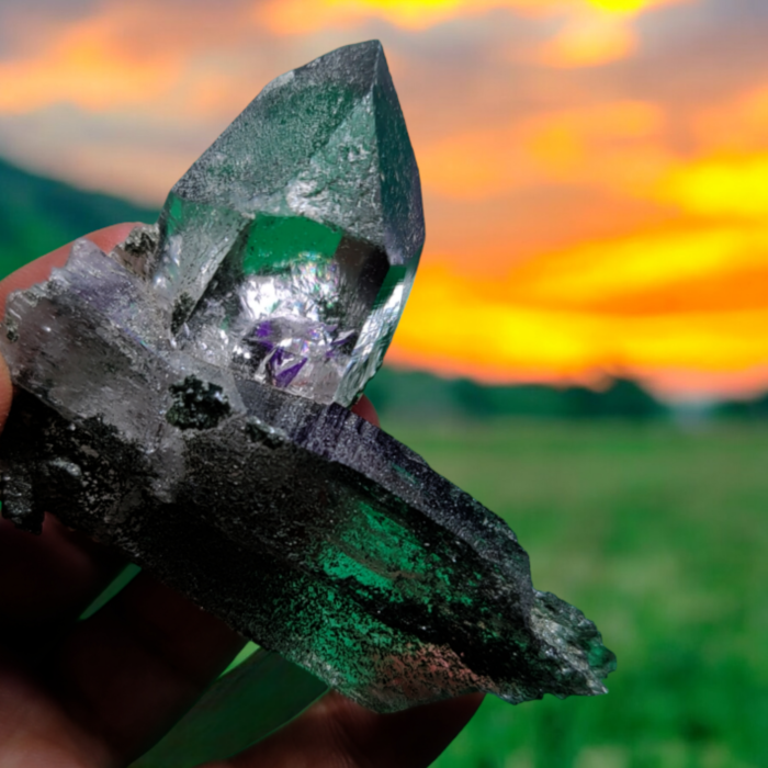 quartz crystal from tormic rondo valley skardu