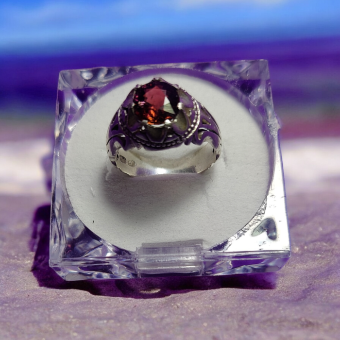 top quality garnet stone ring avaible for sale