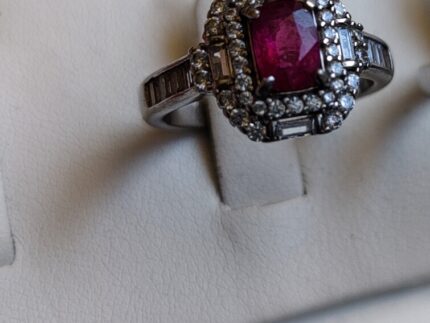 Ruby Stone Ring for ladies