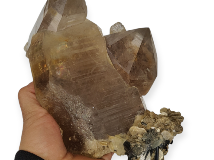 Smoky Quartz Cluster
