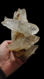 quartz crystal cluster