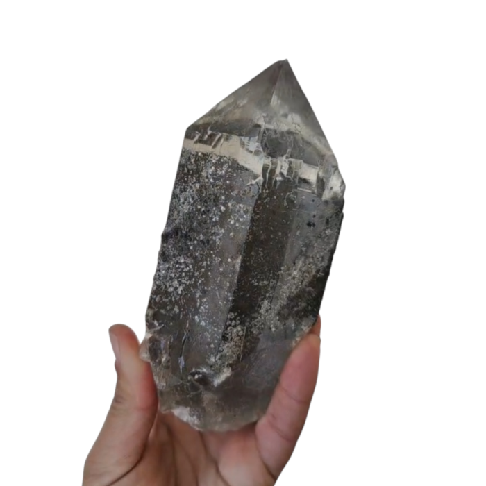 What is the difference between clear quartz and himalayan quartz?