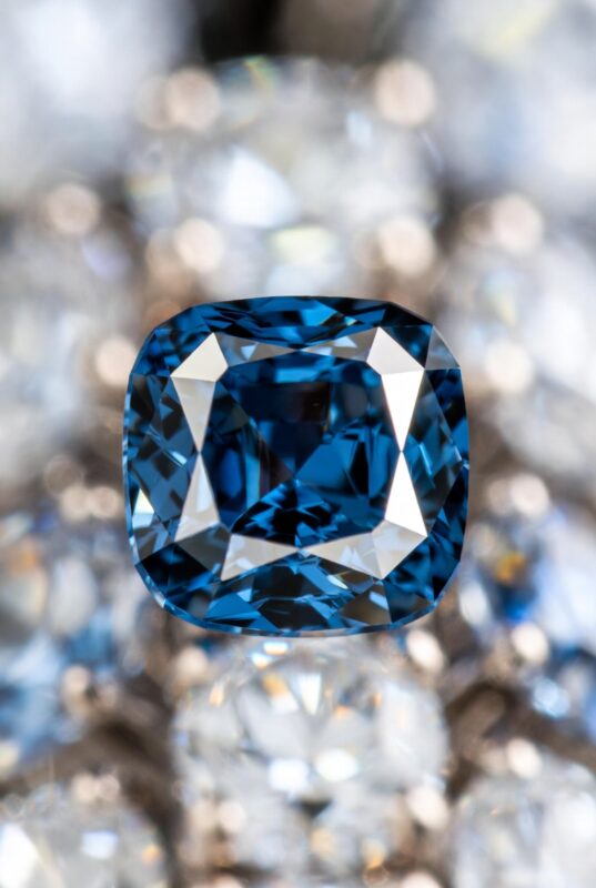 Blue Diamond – $3,000,000–$5,000,000+ per carat (Vivid)